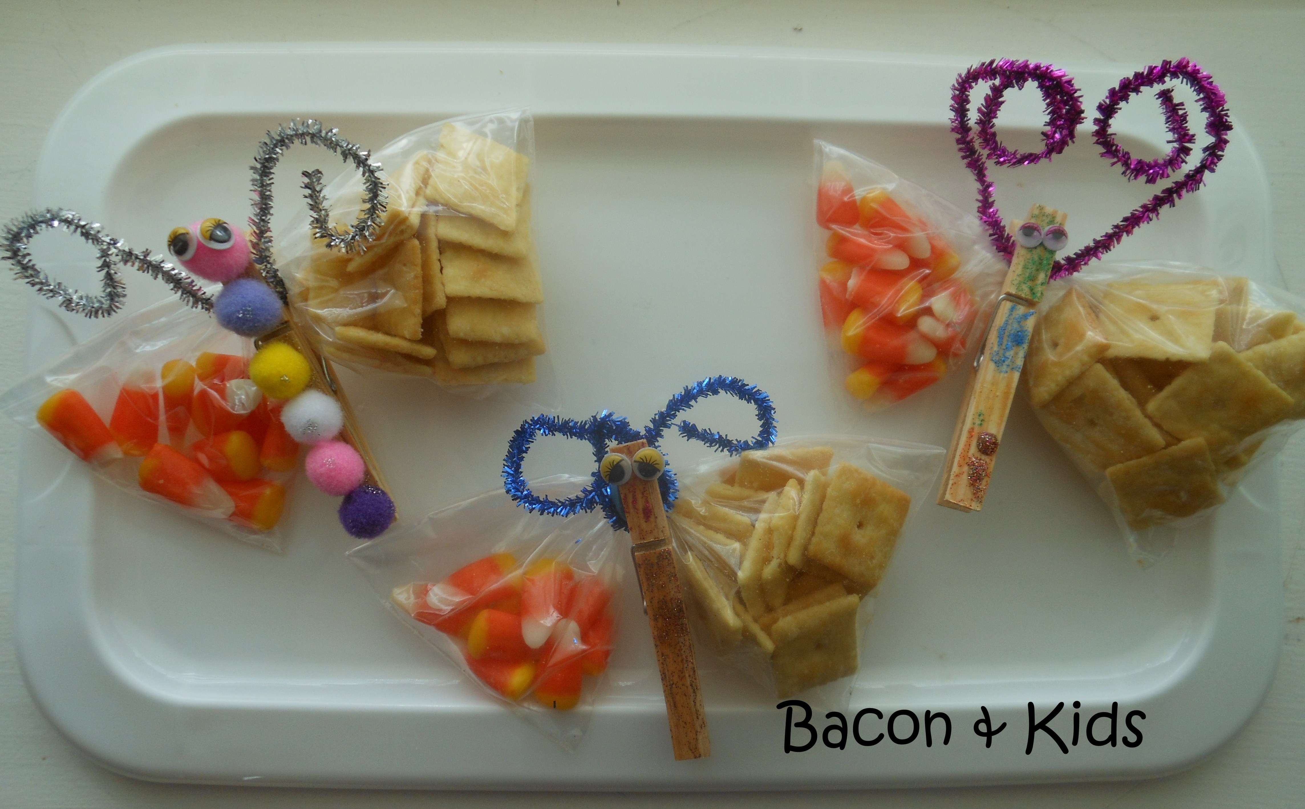Cute Butterfly Bags for Snacks